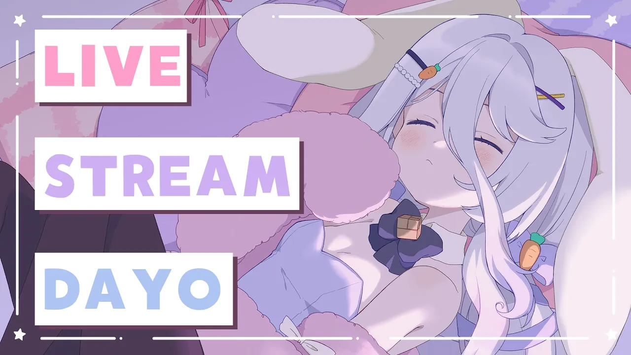 📛chatting DAYO! ／!tts !fanbox !discord !vod !youtube !game