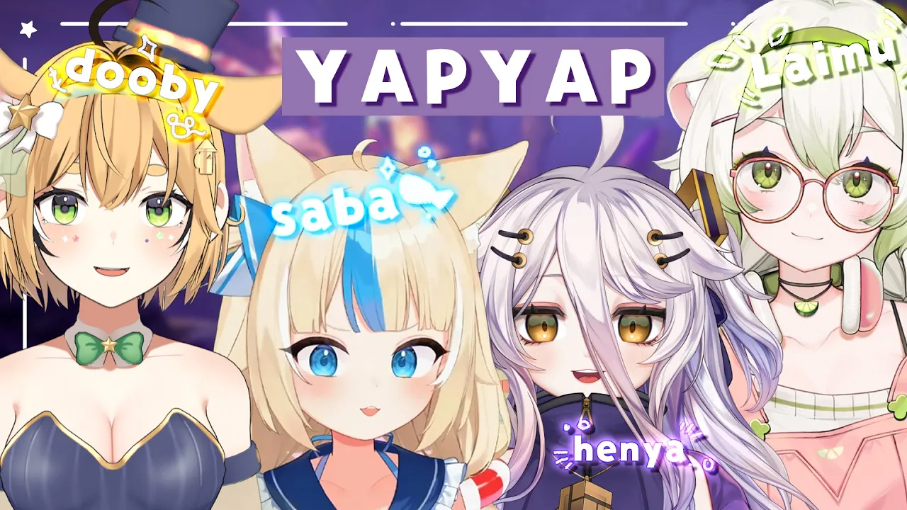 📛DOOBY and SABAちゃん LAIMU YAPYAP COLLAB DAYO! @dooby3d @limealicious ／ ／!tts !fanbox !discord !vod !youtube !game