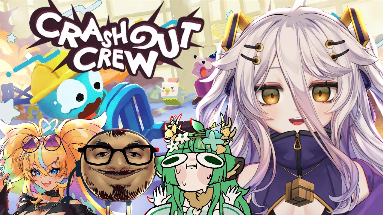 📛【CRASHOUT CREW】COLLAB DAYO! / !gamersupps !tts !youtube !discord !game !fanbox !makeship